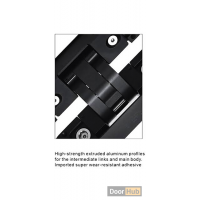 DHZDY 100 Hydraulic 3D Concealed Hinges UAE for Heavy-Duty Soft-Close Door Systems